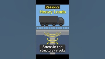 Why do Bridges Crack #CivilEngineering #BridgeCracks #EngineeringExplained