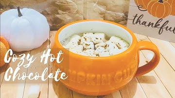 🍫☕ CRAZIEST Hot Chocolate Ever! | Creamy, Fluffy & Cozy Recipe ✨🔥 #asmr #cozy #hotchocolate #sip