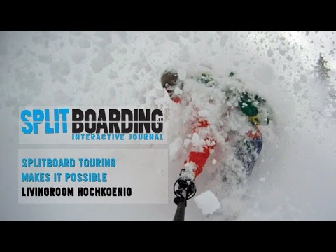 splitboard touring makes it possible!
