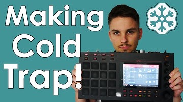 Akai Mpc Live Beat Making - Making a Cold Trap Beat!