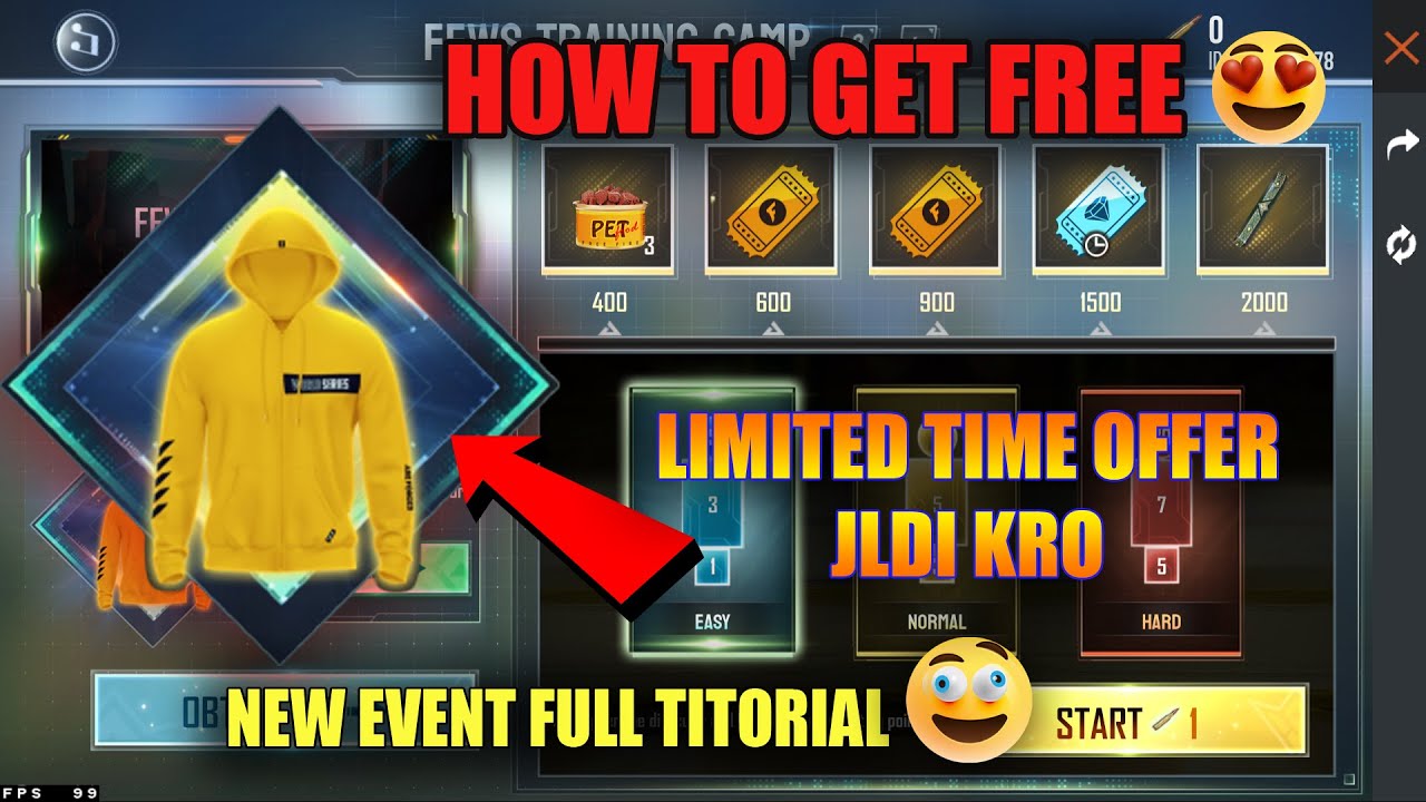 HOW TO COMPLETE FFWS TRAINING CAMP NEW EVENT ||FREE FIRE NEW EVENT TODAY || HOW TO GET YELLOW TSHIRT