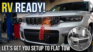 Installing a Demco Braking System on Your Jeep Grand Cherokee for RV Towing