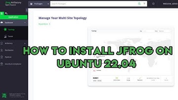 How to install JFROG Artifactory on Ubuntu 22.04 | Telugu