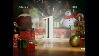 BBC1 announcer Mark Waddington 26th December 1992