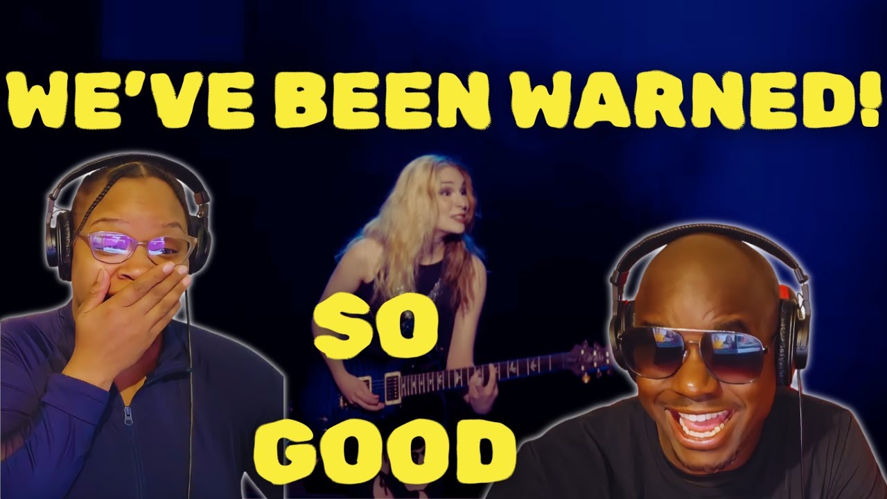 COUPLE REACTS to THE WARNING'S Choke |A Live Performance You Can't Ignore!
