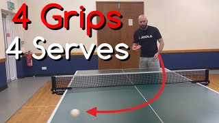 4 Grips, 4 Serves  The small changes that can make a big difference