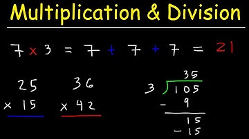 Mathematics - Basic Multiplication & Long Division