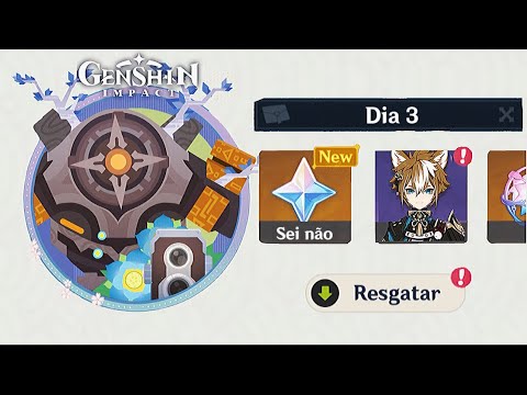 Dia 3: pérolas, conchas e folhas |Genshin impact 4.6
