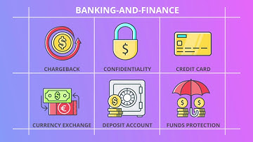 Banking And Finance - Animated Icons | After Effects Project Files - Videohive template