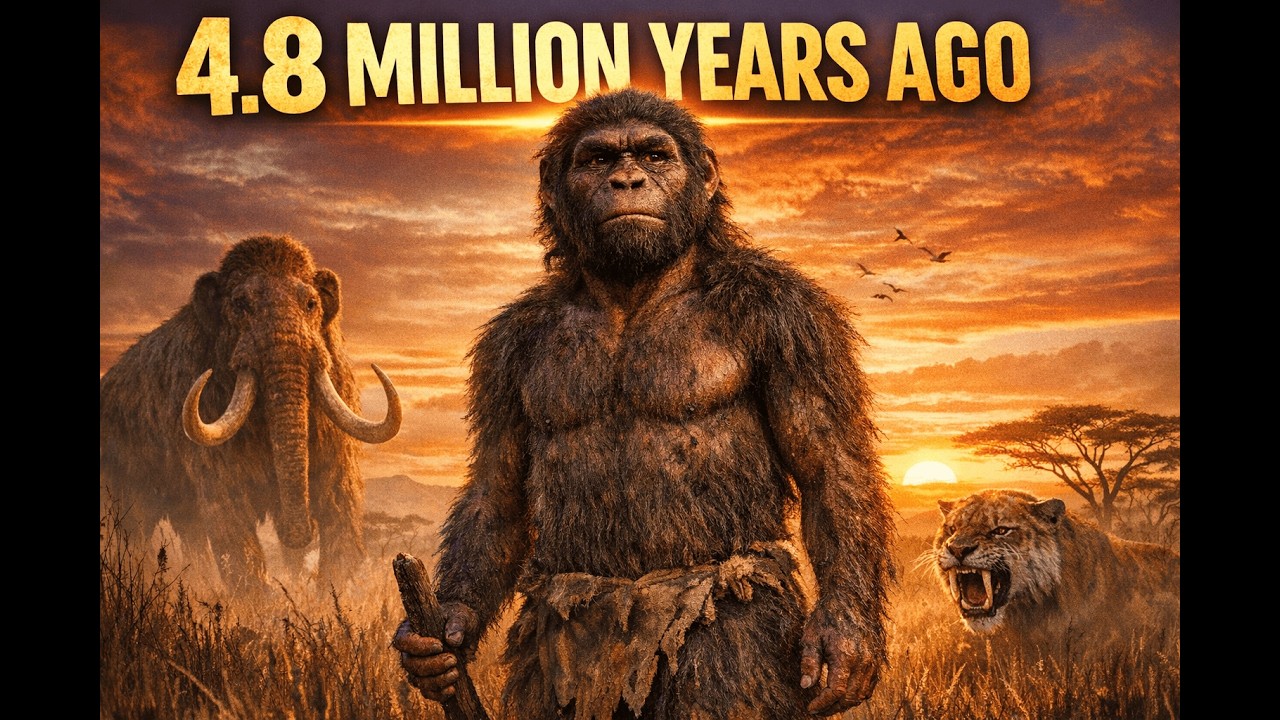 4.8 Million Years Ago – The First Steps of Human Evolution - YouTube