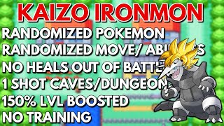 NOTHING TO SEE HERE! THE HARDEST POKEMON CHALLENGE (KAIZO IRONMON FIRERED)