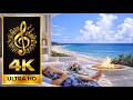 Fall Asleep by the Ocean &amp; Fire | Romantic 4K Relaxation