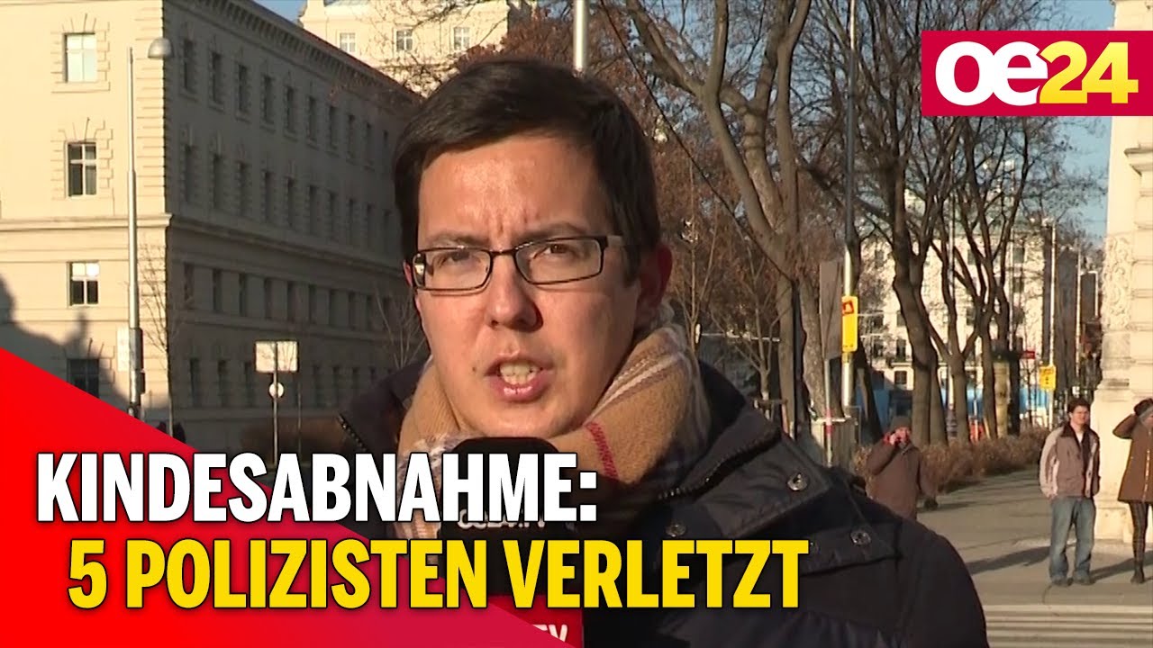 Fünf Polizisten bei Kindesabnahme verletzt