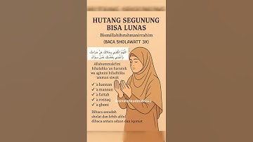 Amalan Lunas Hutang Paling Ampuh #doa #dzikir #sholawat #amalan #shorts