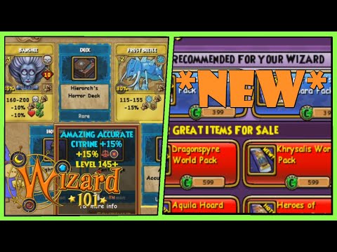 Wizard101: *NEW* Lemuria, Khrysalis, And Dragonspyre World Packs!