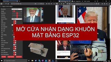 Mở khóa cửa sử dụng nhận dạng khôn mặt với Arduino & ESP32