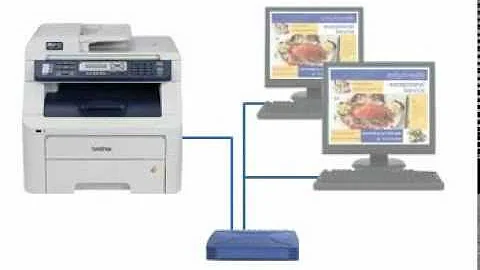 Brother® MFC9125CN Colour 5-in-1 Digital Laser Printer 6