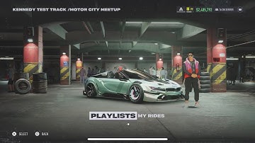 Need for Speed Unbound - tunnel battle BMW i8 B class race