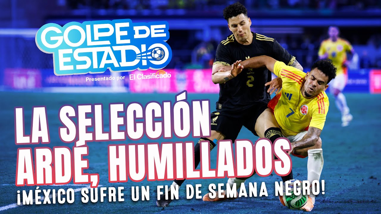 México GOLEADO Y HUMILLADO por Colombia... esto pasó en el vestidor