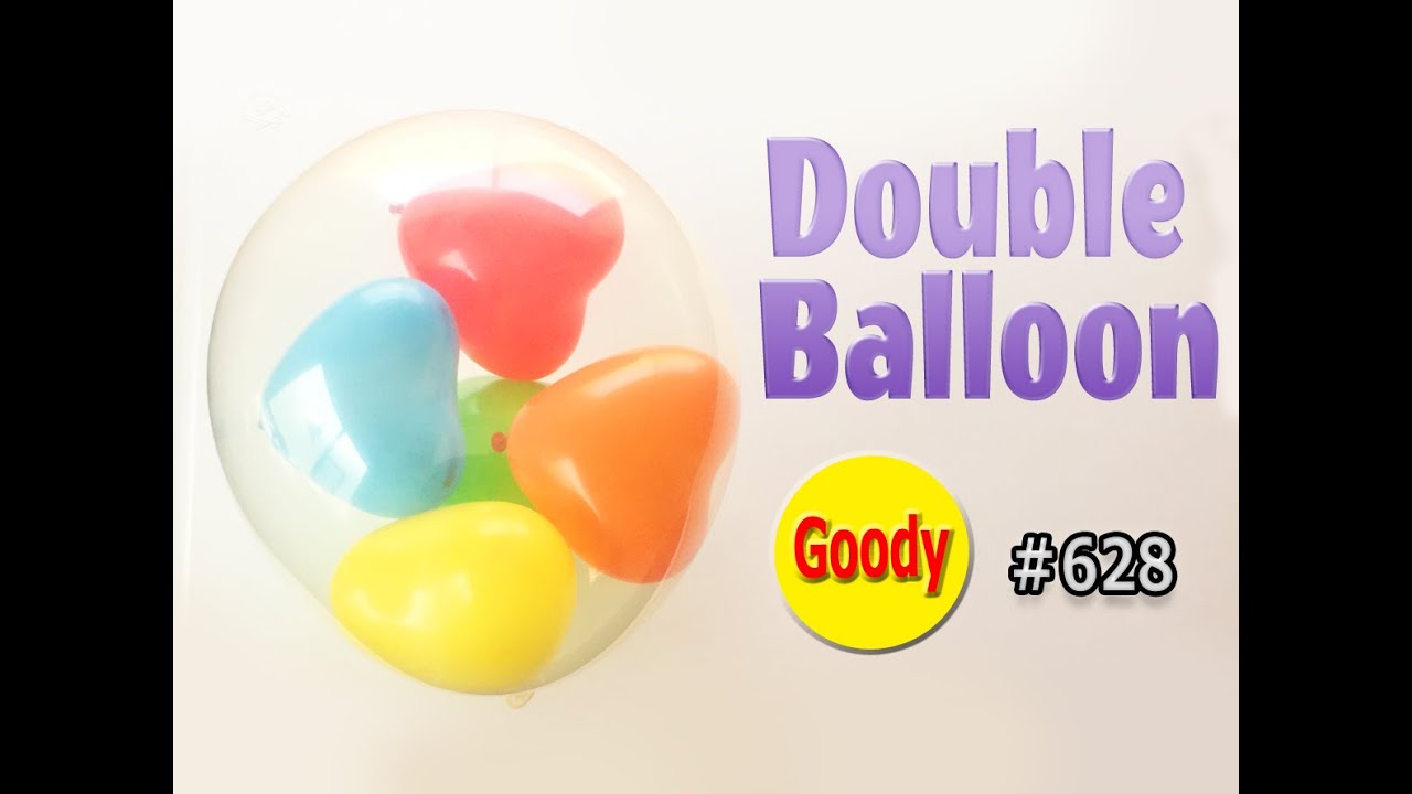 Balloon Art 】 👉 プロの裏技 💖 風船の中にハートを5個入れる方法
