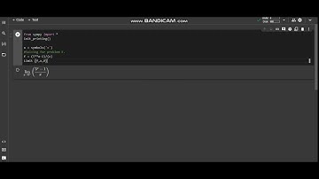 Solving Limit and Derivative problems using Symbolic Python. SO EASY!