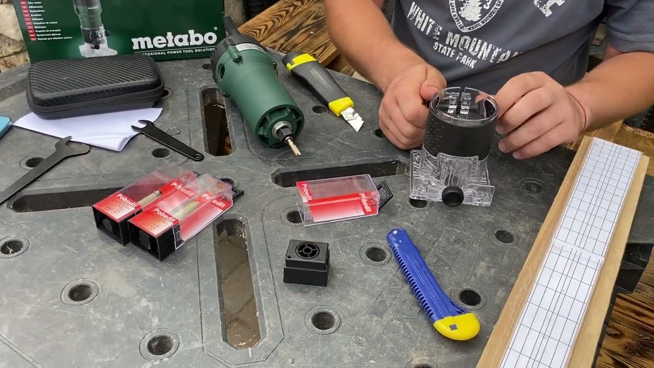 Metabo FM 500-6 профессиональный кромочно петлевой фрезер 6мм
