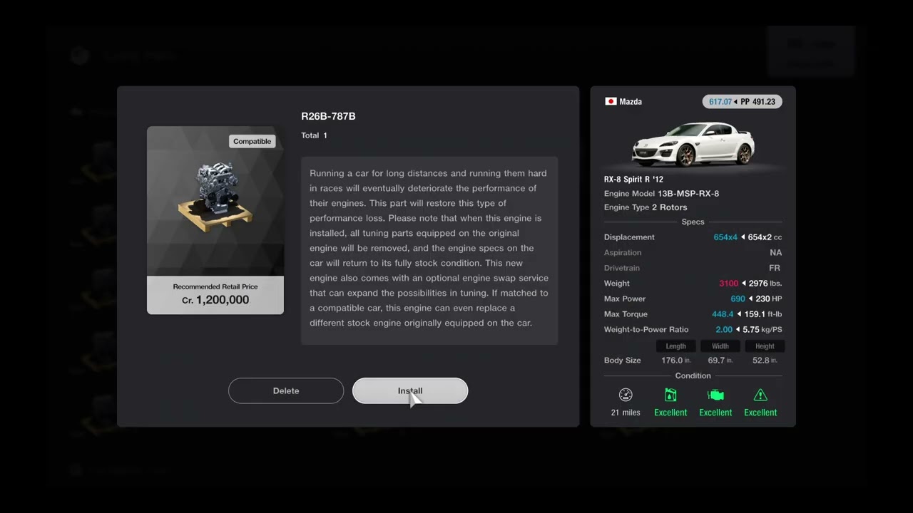 Mazda RX-8 Engine Swap