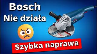 🔨 Jak naprawić szlifierkę Bosch GWS 20-230 JH