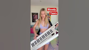Bloody Tears (Castlevania) on keytar
