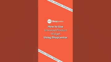 How to Use Universal Product Widget #elementor #woocommerce #wordpress #shorts
