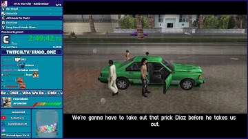 GTA Vice City Rainbomizer Speedrun Part 2 - Hugo_One Twitch Stream - 3/6/2024
