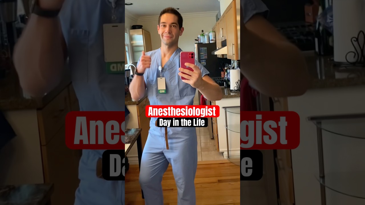 Day in the life of an anesthesiologist!