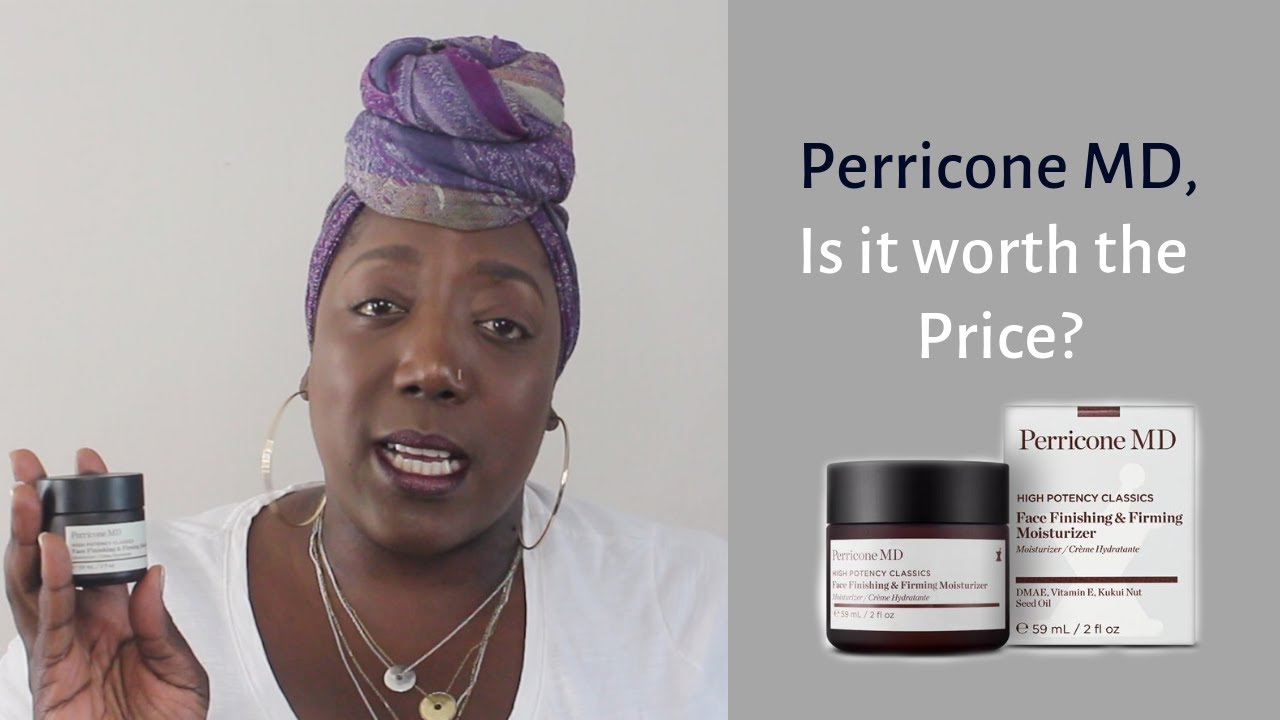 Skin Care Review: Perricone MD Finishing / Firming Moisturizer - YouTube