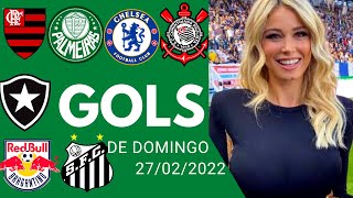 GOLS DE DOMINGO, GOLS DA RODADA | COPA DA LIGA INGLESA | CARIOCÃO 2022 | PAULISTÃO 2022