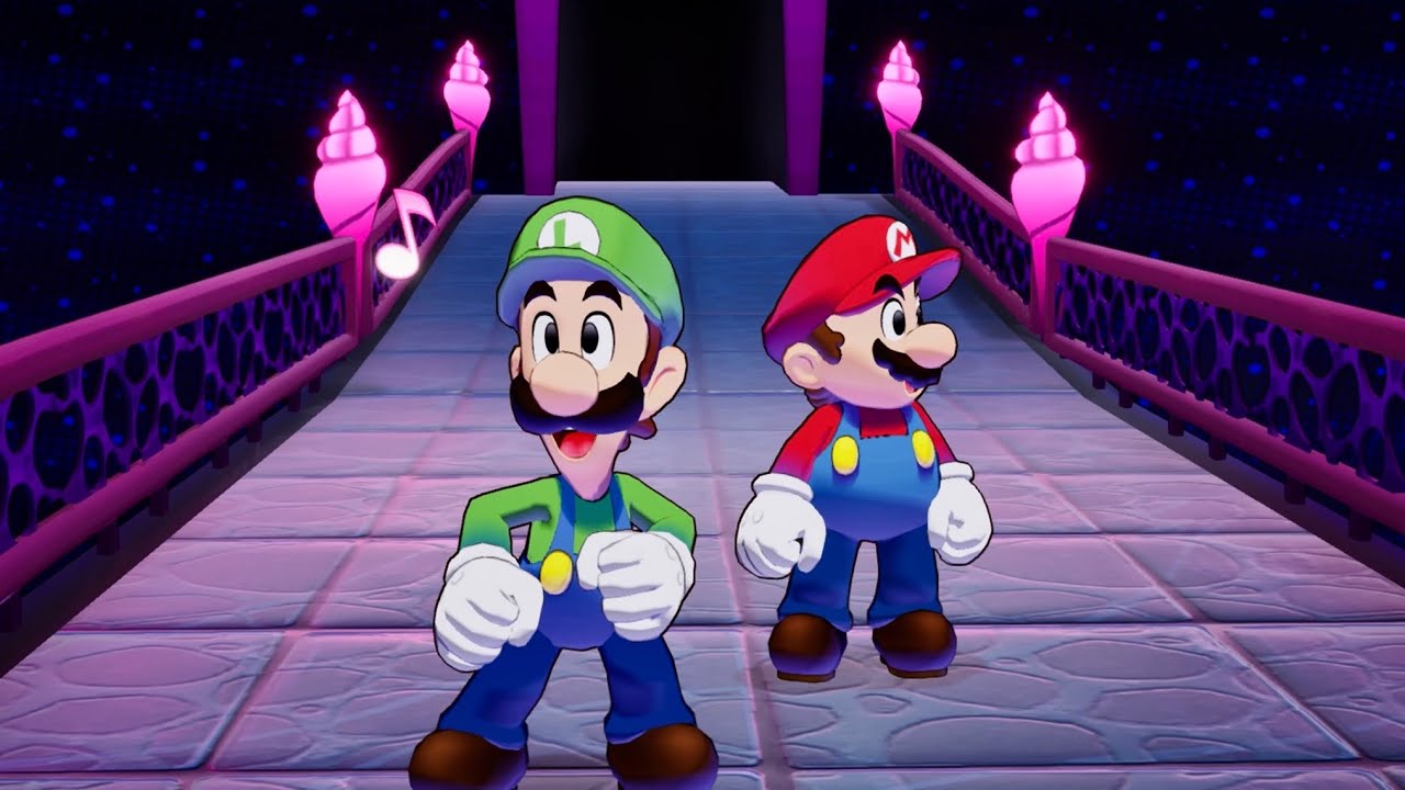 Mario & Luigi On The Dance Floor!