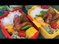 ぽっちゃり母娘の弁当作り#57「アジフライ」弁当