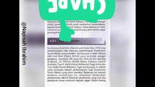 Sejarah Ting. 5 - Bab 5 : Pembinaan Bangsa & Negara Merdeka Sejarah Ting. 5 - Bab 5 : Pembinaan Bangsa & Negara Merdeka