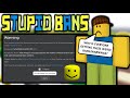 Roblox moderation team is crazy! (Recent Funny BANS/WARNINGS)