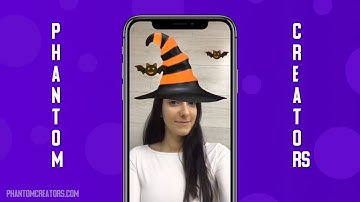 Witch hat orange - Instagram filter by Phantom Creators