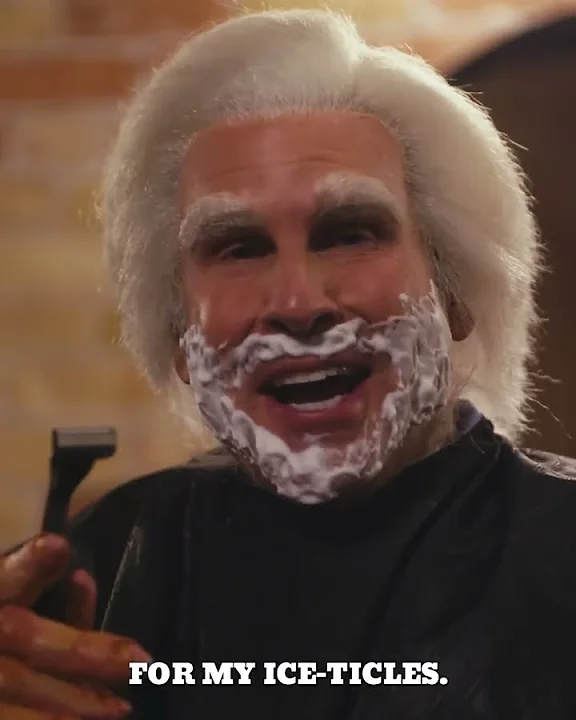 Sharp enough for your thick, beastly scruff. Yet smooth enough for your ice-ticles.