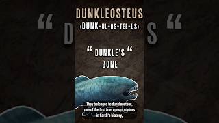 The Discovery of Dunkleosteus #shorts #paleontology #dunkleosteus