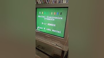 B-17 Bomber Mattel Electronics Intellivision Voice Synthesizer #gaming #intellivision #retro