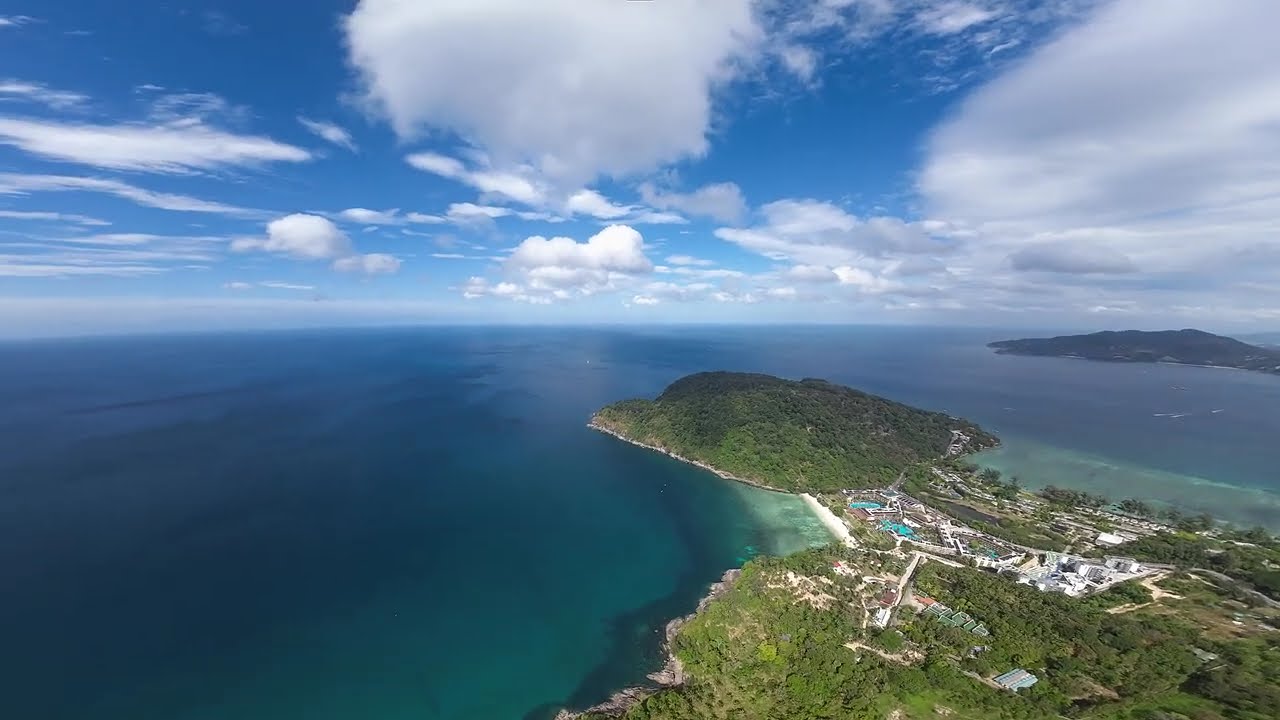 Relaxing Music witha a footage of Freedom Beach Thailand. Beautiful FPV views & calm music