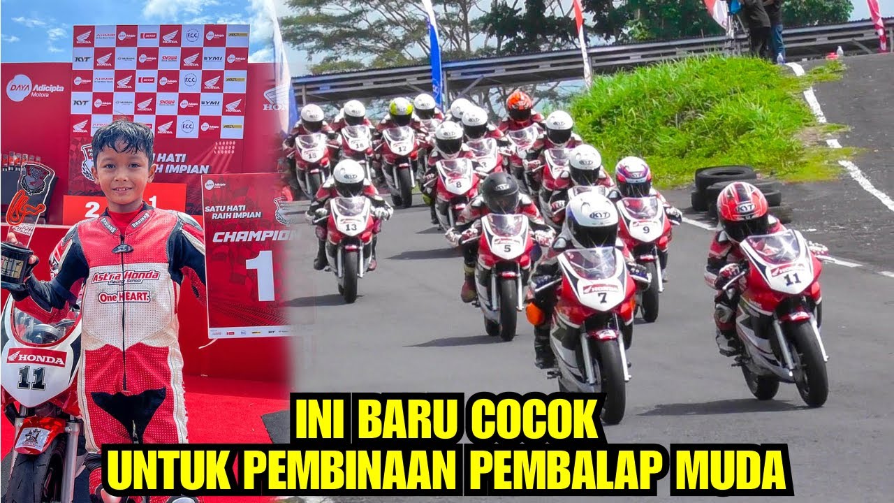 Abimanyu Permadi Juara ‼️ Ini Baru Balap Pembibitan, Balapnya Pakai NSF100