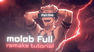 How To Make Effects Like Molob On Alight Motion🔥 - FREE PRESET - AMV tutorial