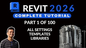 Autodesk Revit Tutorial for Beginners (Civil / Arch) || Revit 2026 Full Beginners Course (1)