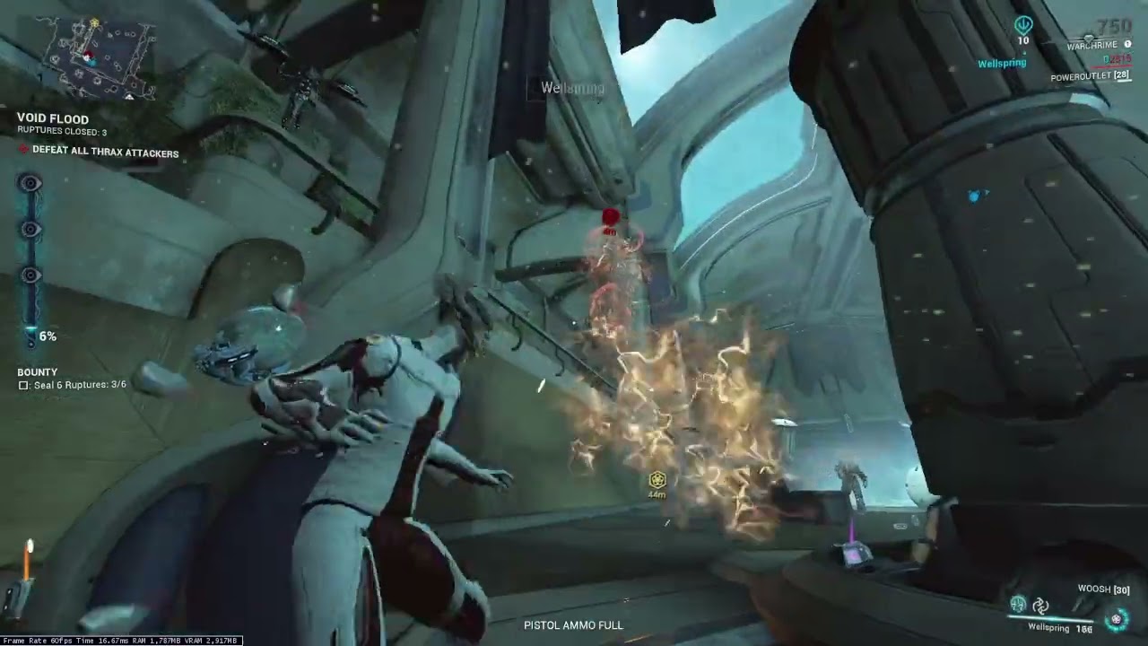 Warframe Angels of Zarimani Bounty - Void Flood Repair the ruptures - Everview Arc