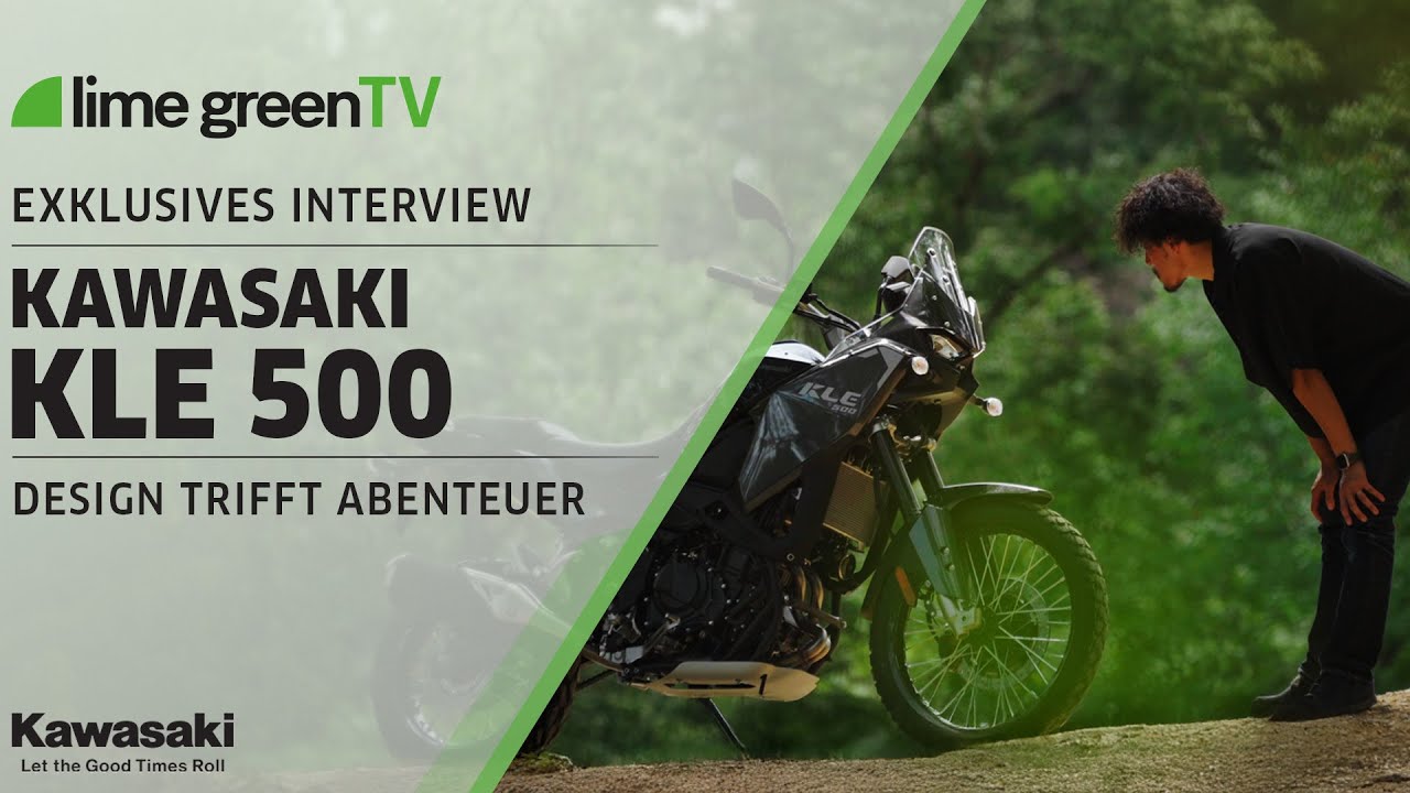 Exklusives Interview: Kohei Akita über den Designprozess zur neuen Kawasaki KLE500 Modelljahr 2026
