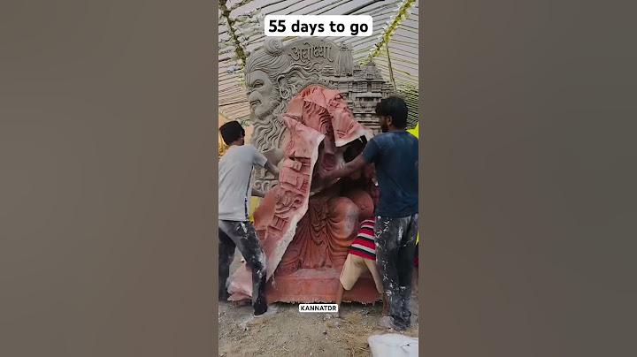 55 days to go Ganesha #ganeshchaturthi #ganesh
