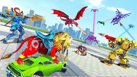 Lion Robot Games - Android Gameplay | Toy Games |